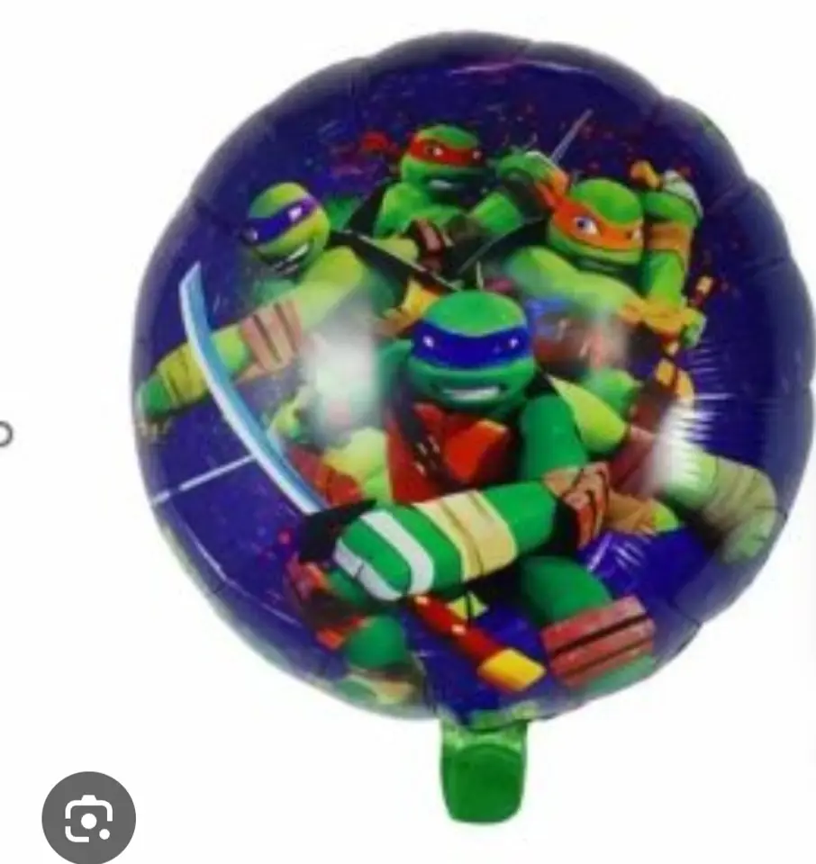 Globo redondo tortuga ninja 18"