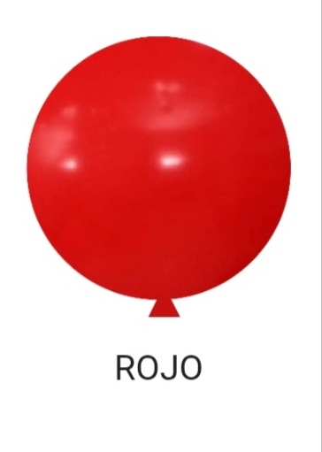 Globo R36 rojo