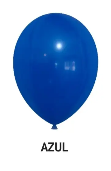 Globo Azul R10 x 50