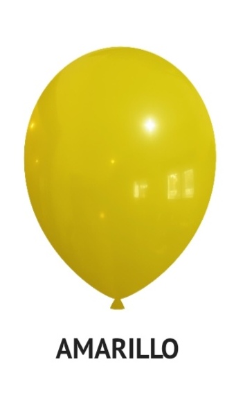 Globo Amarillo R10 x 50