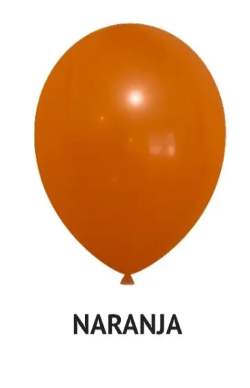 Globo Naranja R12 x 50