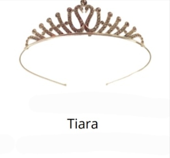 Tiara dorada