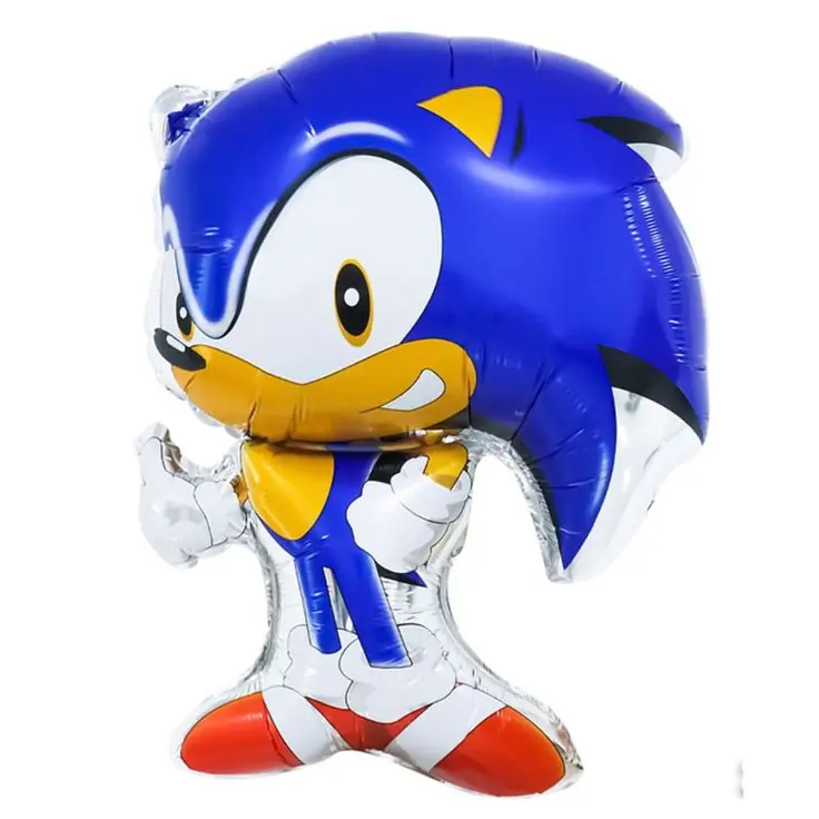 Globos de cumpleaños sonic  grande