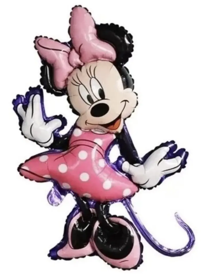 Globo minnie  14" rosa