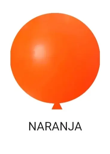 Globo R36 naranja