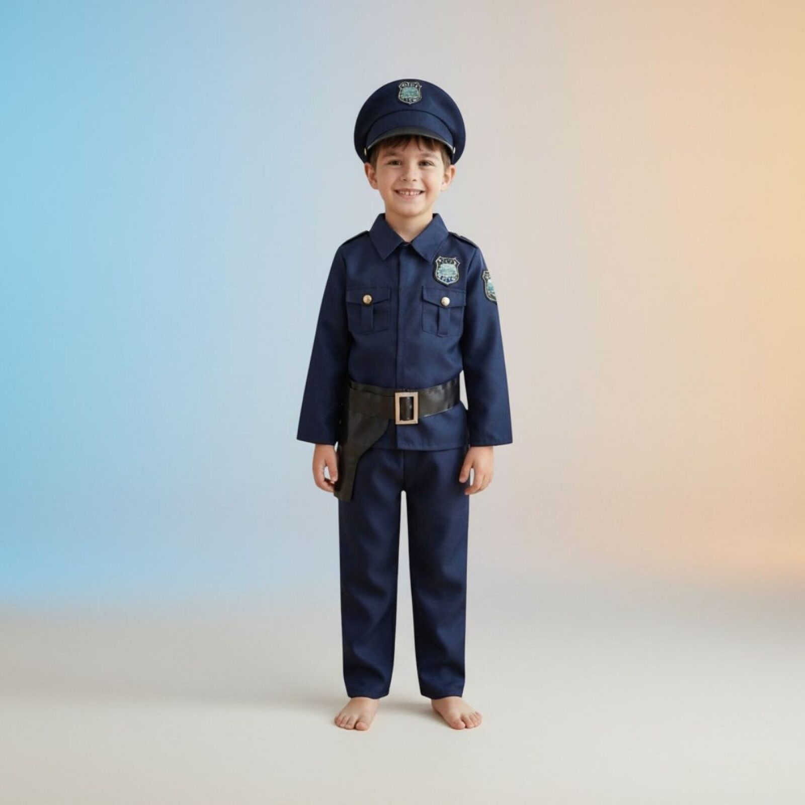 Disfraz policía oficial para niño/a