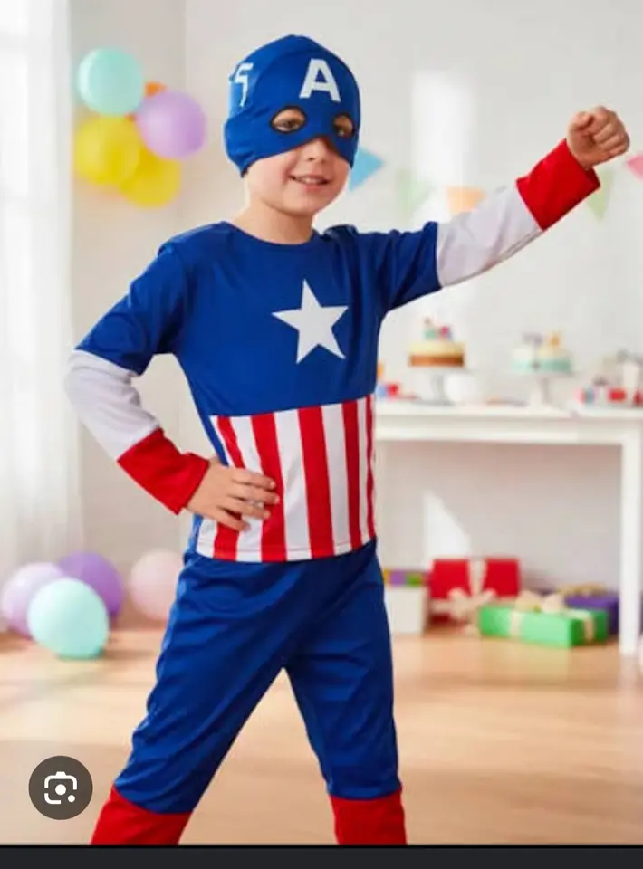 Disfraz capitán america halloween