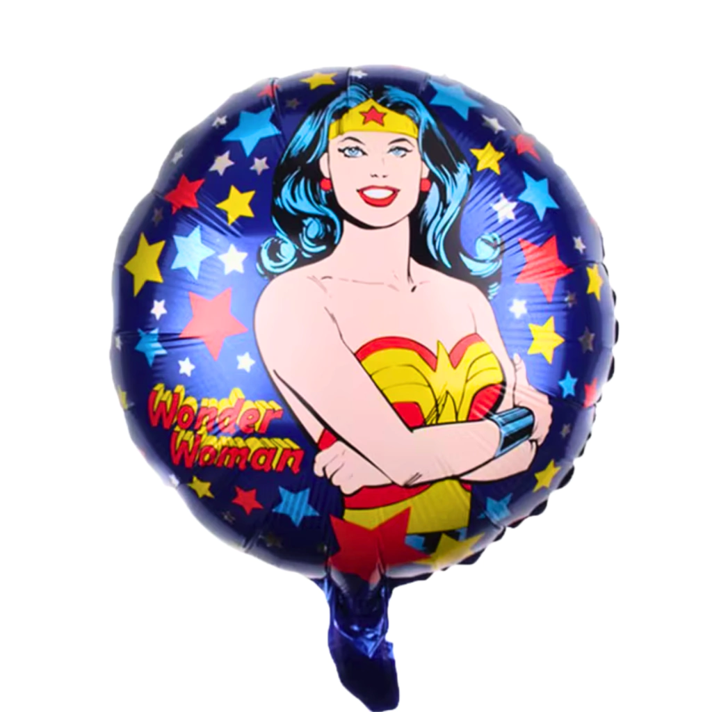 Globo redondo mujer maravilla