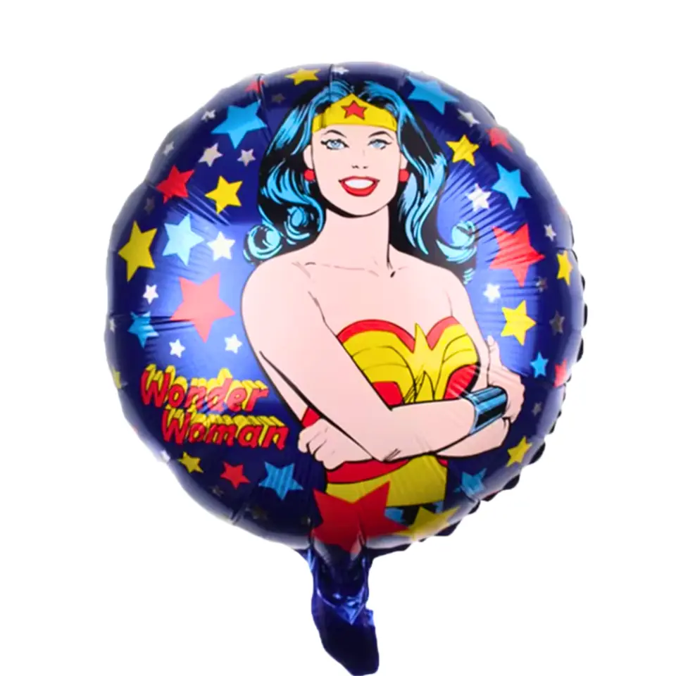 Globo redondo mujer maravilla