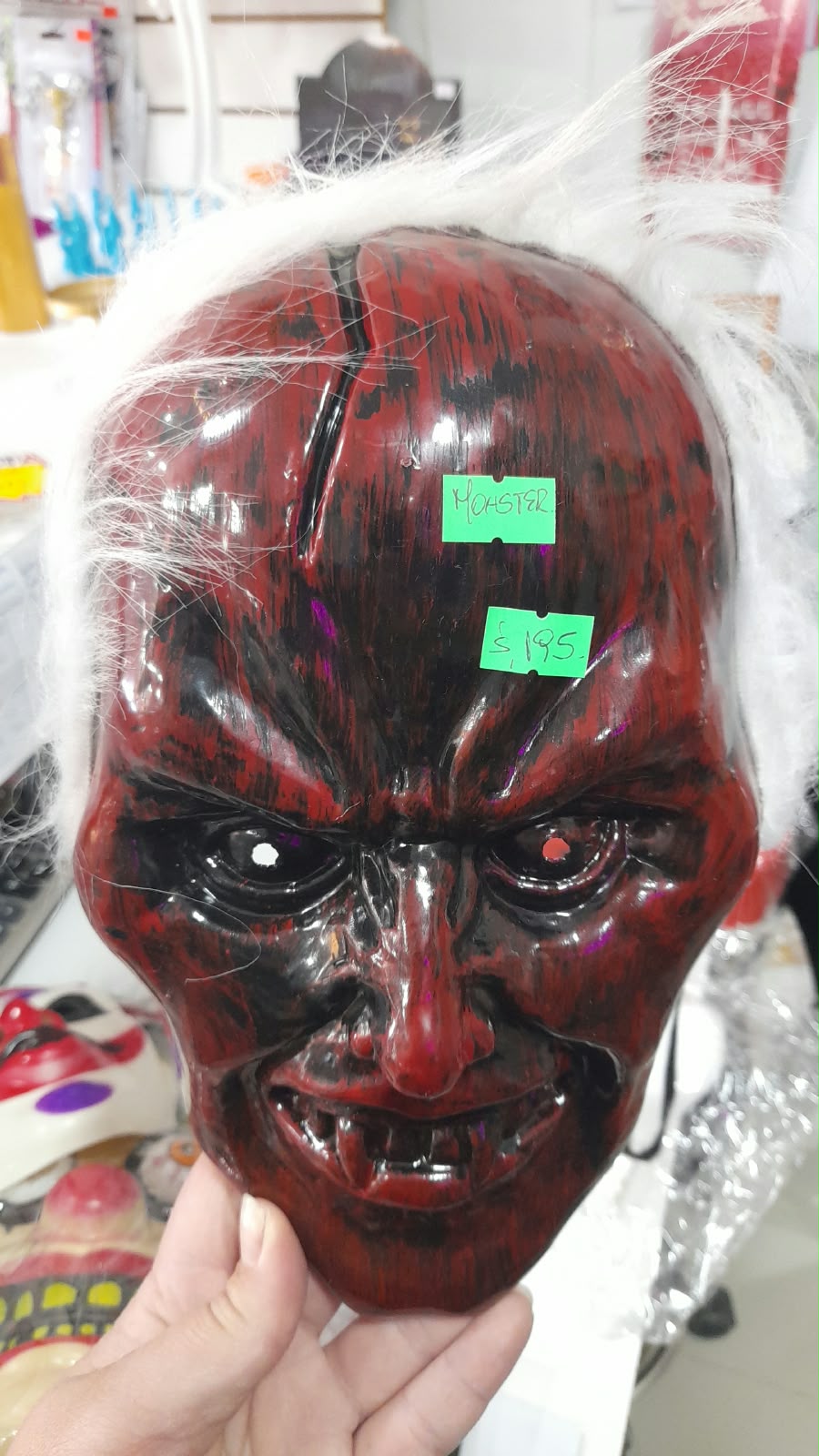 Máscara monster halloween