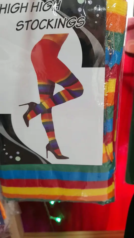 Medias multicolor