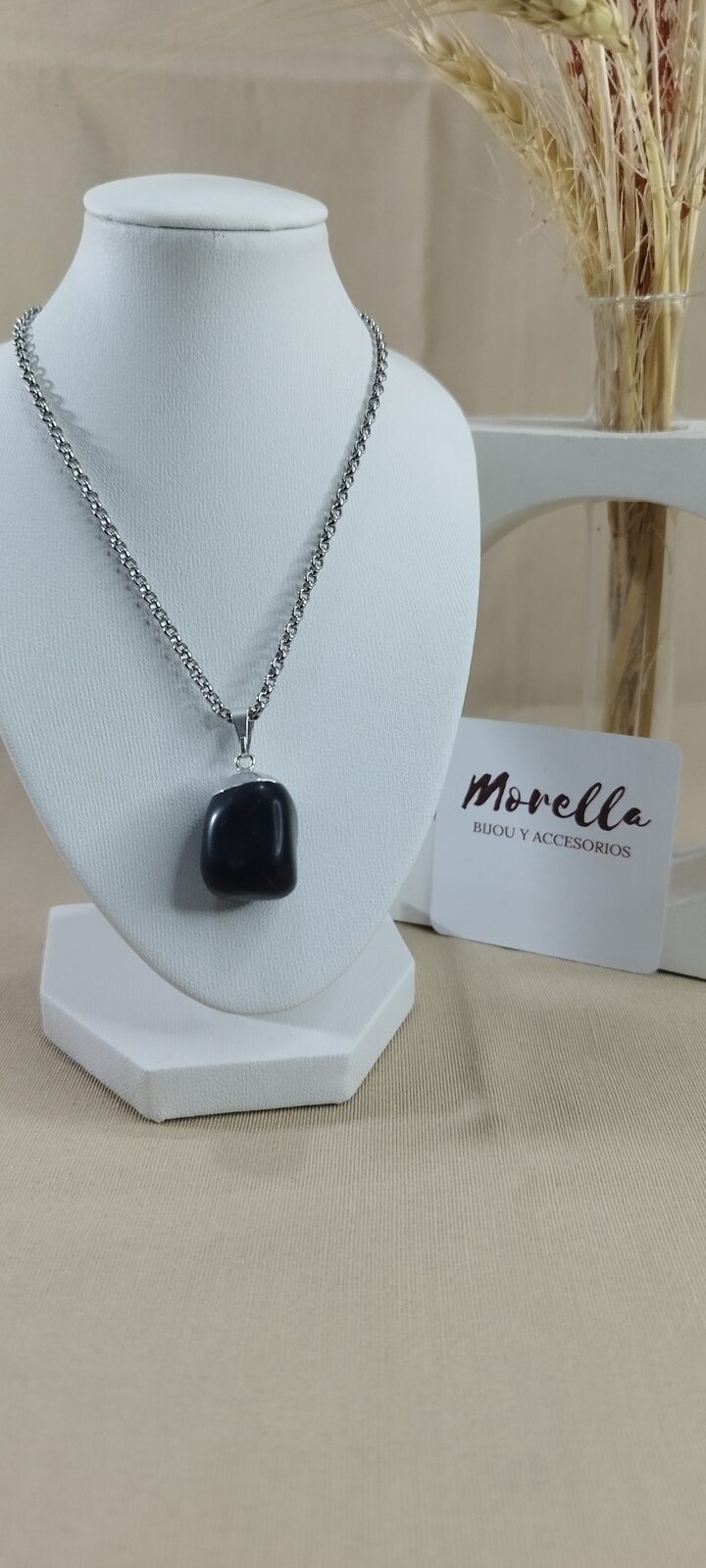 Cadena  con dije onix