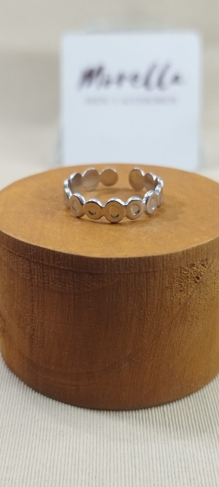 Anillo ajustable en acero quirúrgico