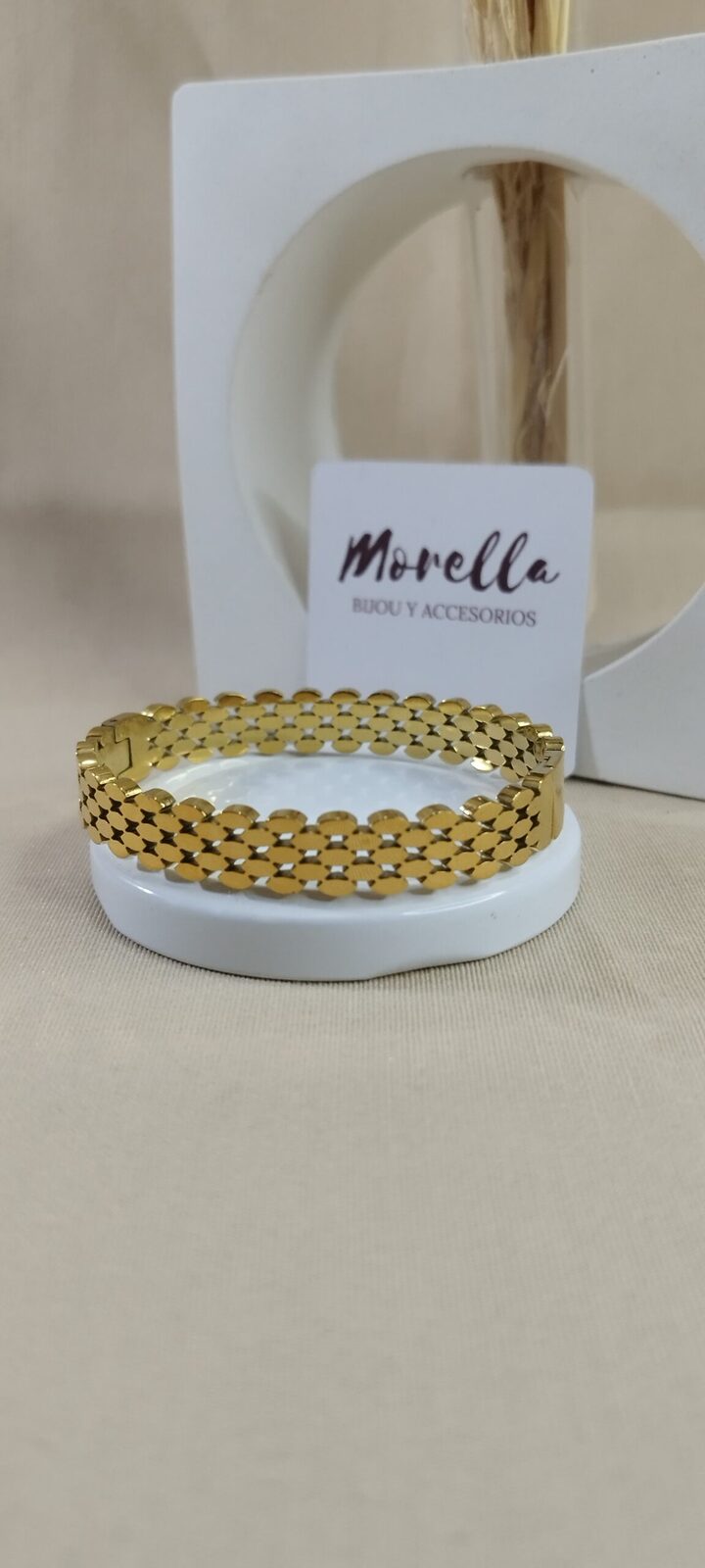 Esclava con  cierre modelo malla