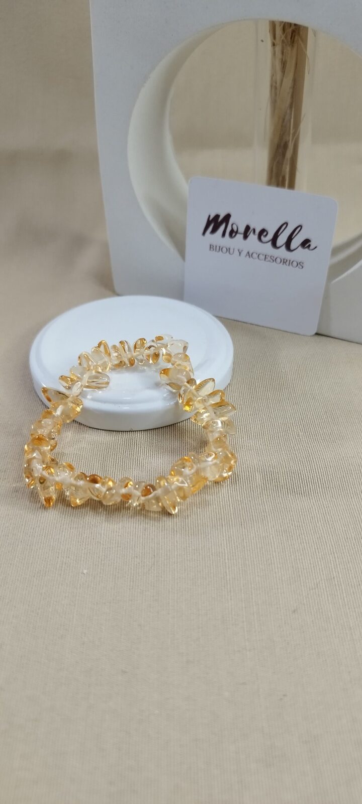 Pulsera en ambar