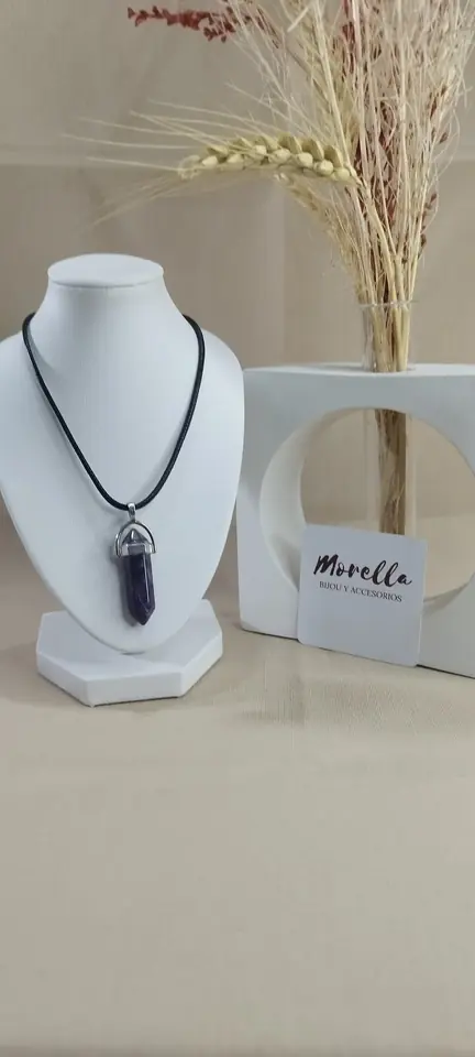Cordón con dije amatista