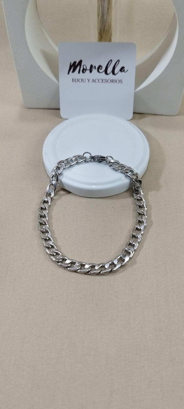 Pulsera 20 x 5 (plateada)