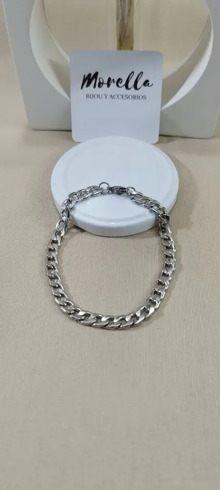 Pulsera 20 x 5 (plateada)