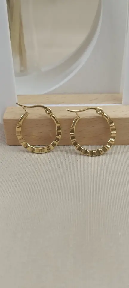 Aros medianos labrados