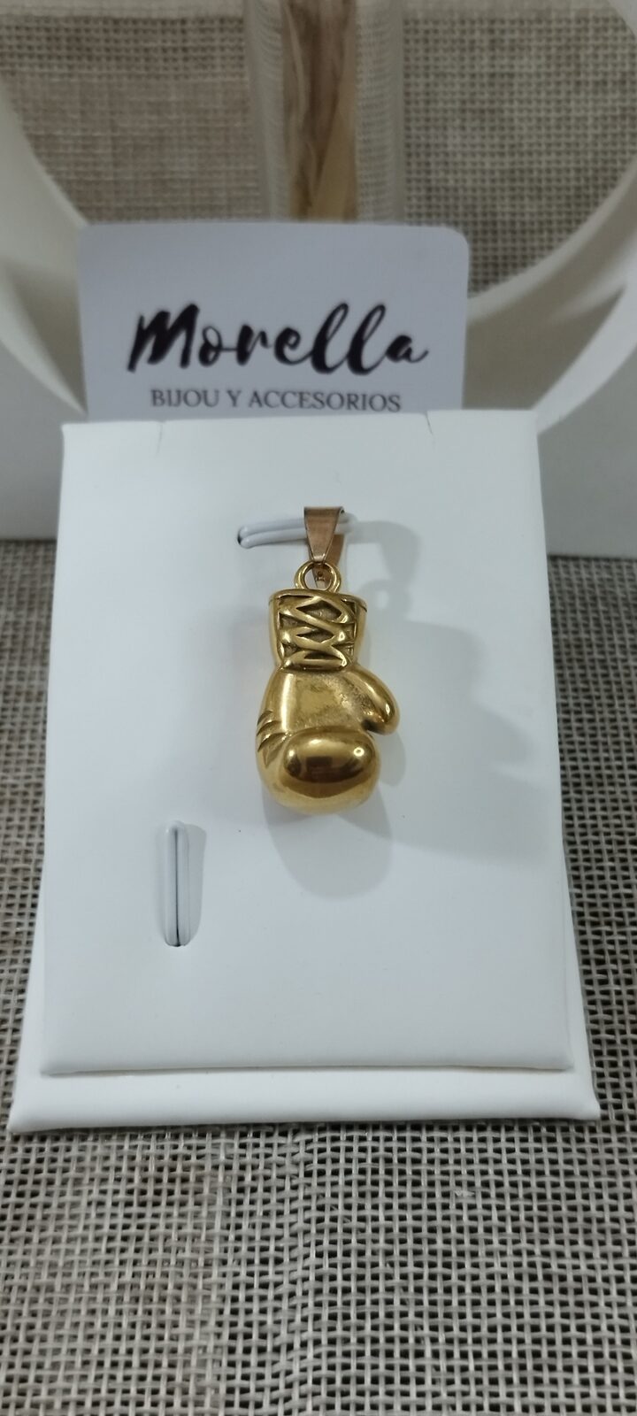 Guante de box dorado