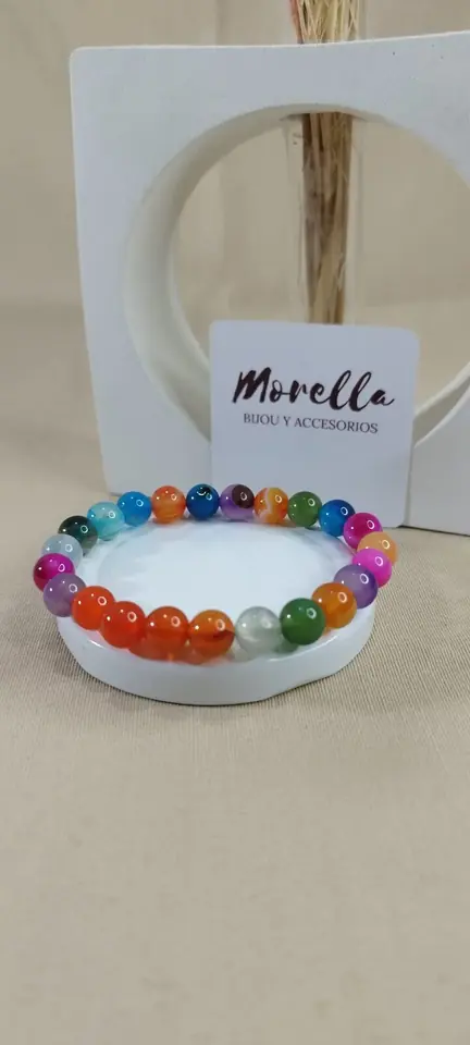 Pulsera ágatas 8 mm