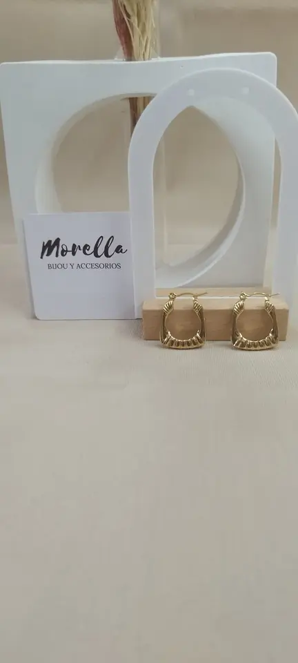 Aros ovalo labrados
