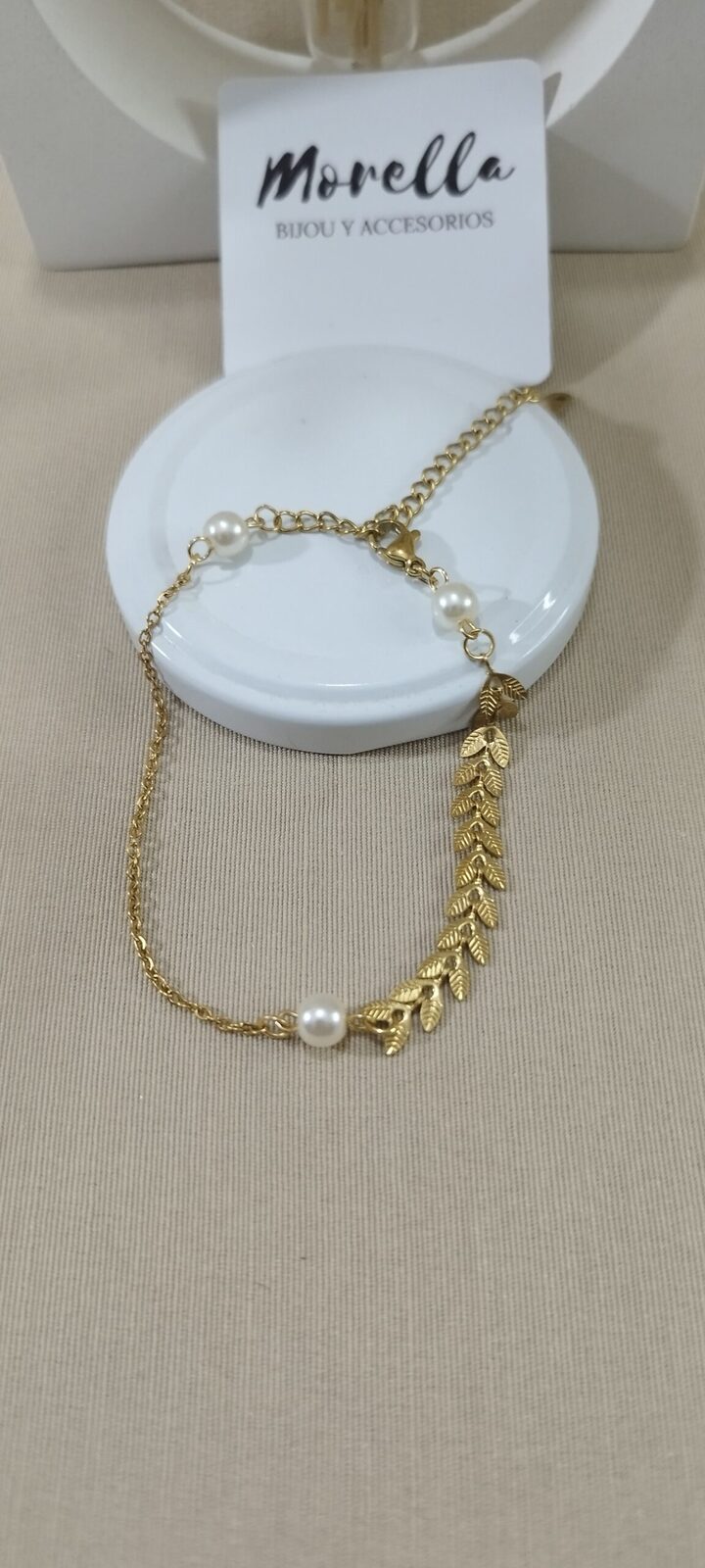 Pulsera hojas