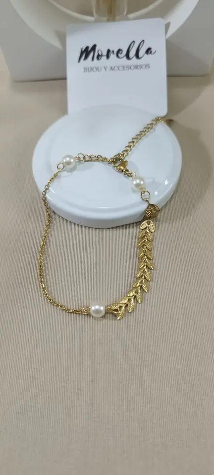 Pulsera hojas