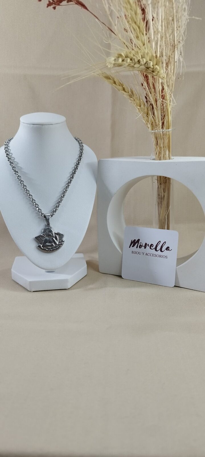 Cadena con dije Ángel de la guarda