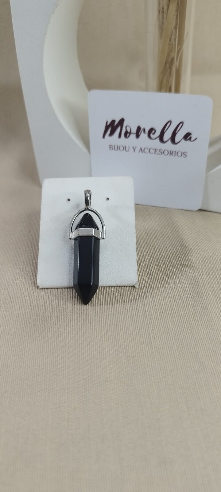Dije obsidiana negra