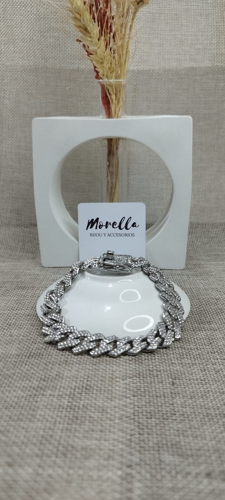 Pulsera cubana gruesa