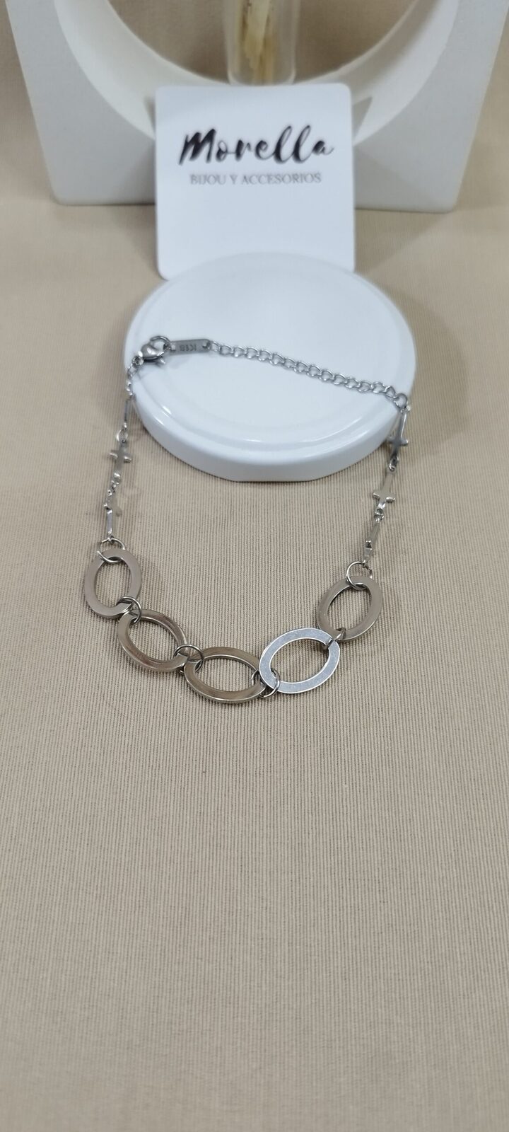 Pulsera ovalos