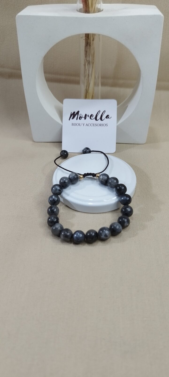 Pulsera 8 mm Labradorita