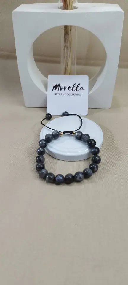 Pulsera 8 mm Labradorita