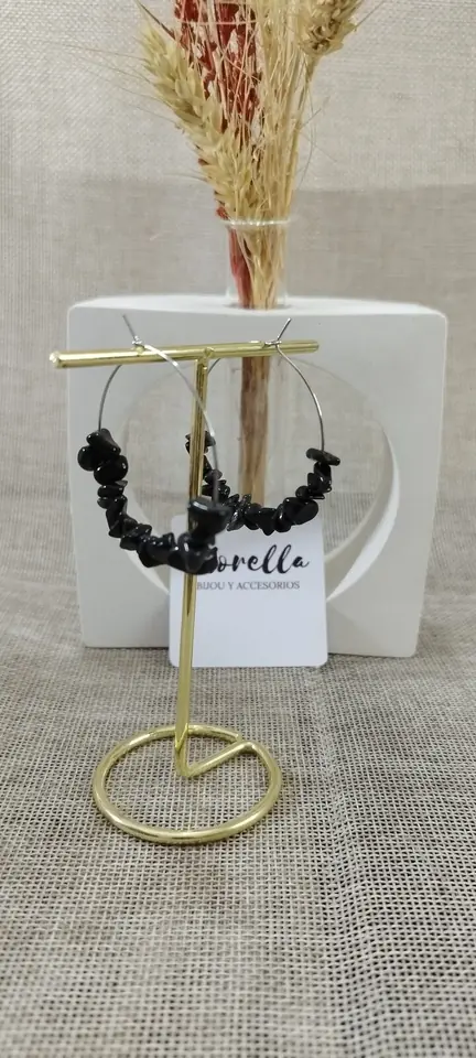 Aros en piedra natural onix