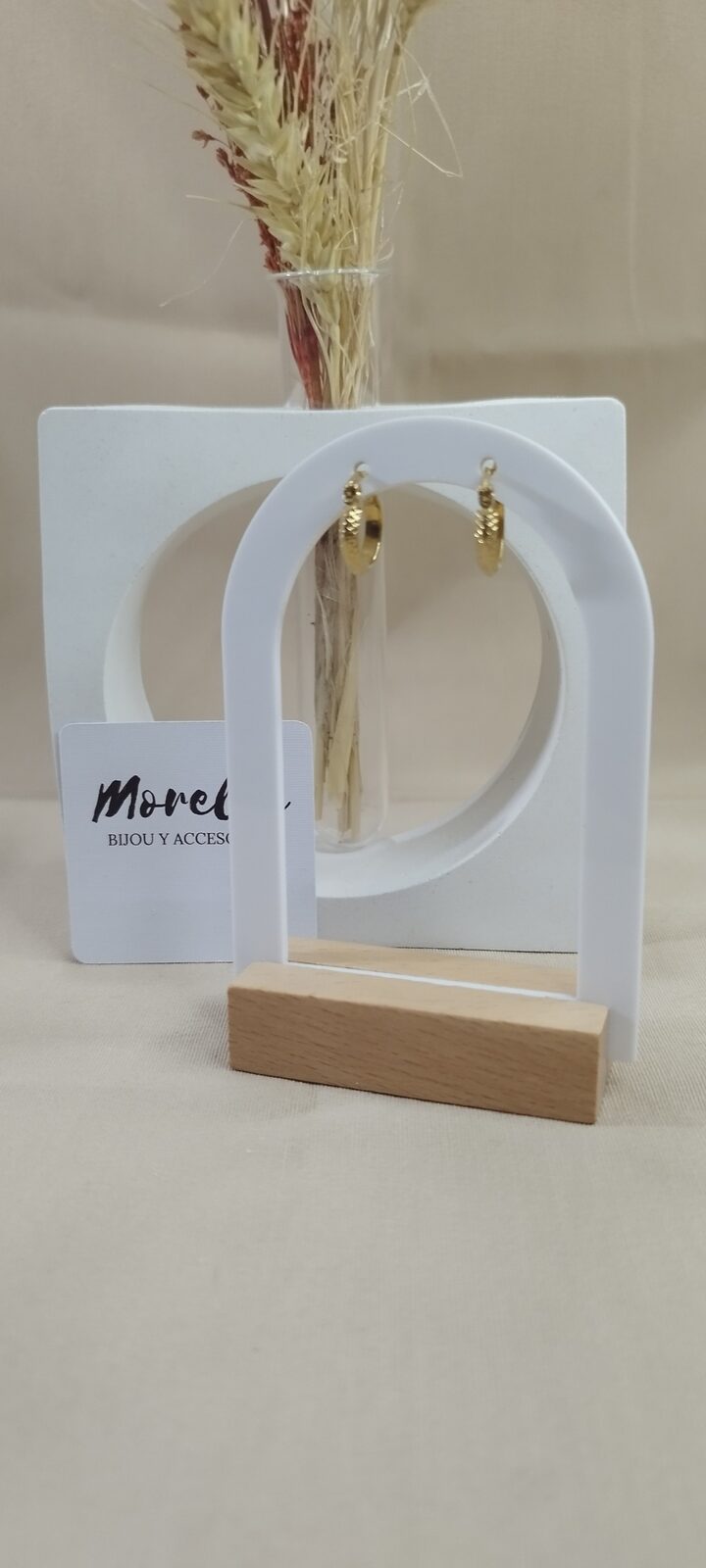 Aros labrados pequeños