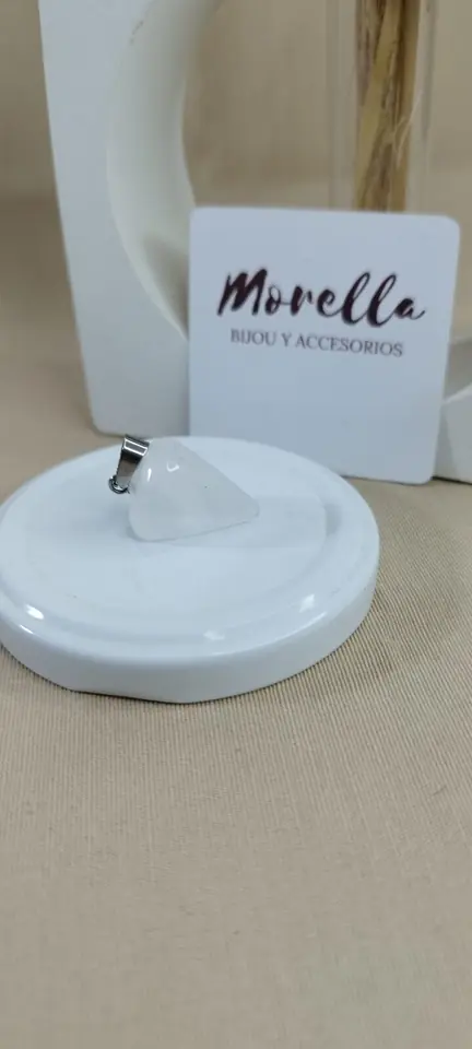 Dije en cuarzo cristal