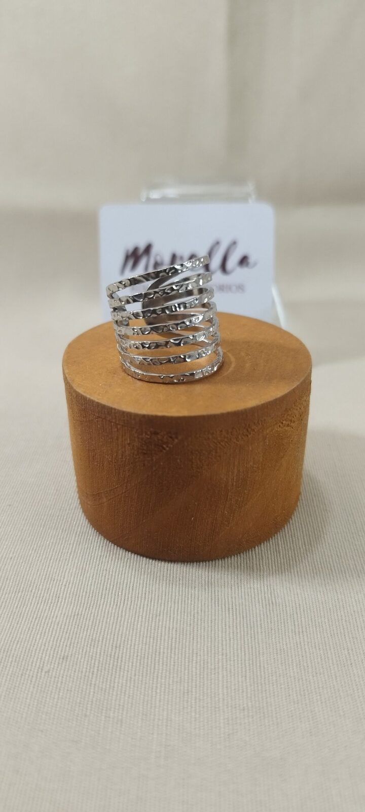 Anillo ajustable en acero quirúrgico