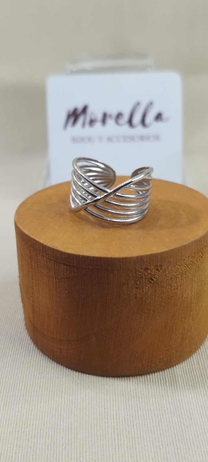 Anillo ajustable en acero quirúrgico