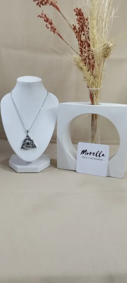 Cadena con dije ojo turco