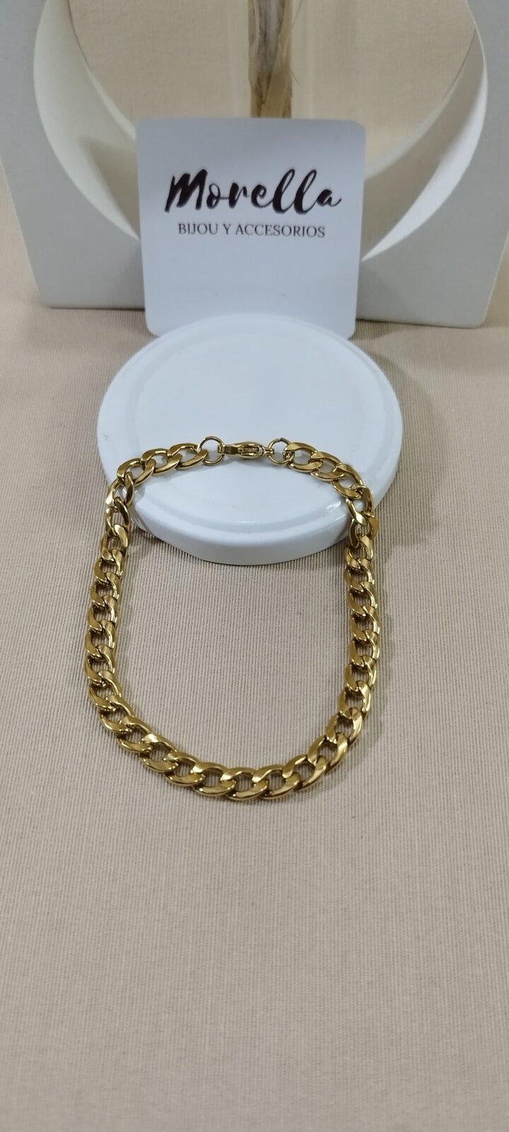 Pulsera 20 x 5 (dorada)