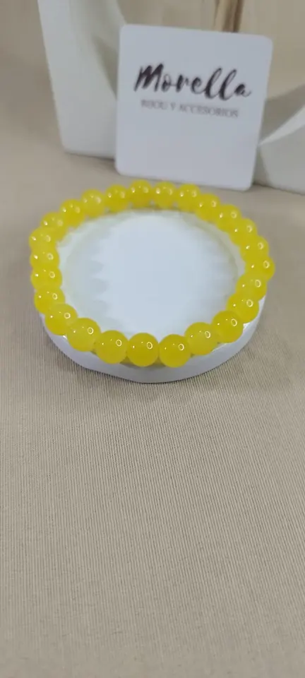 Pulsera 10 mm citrino