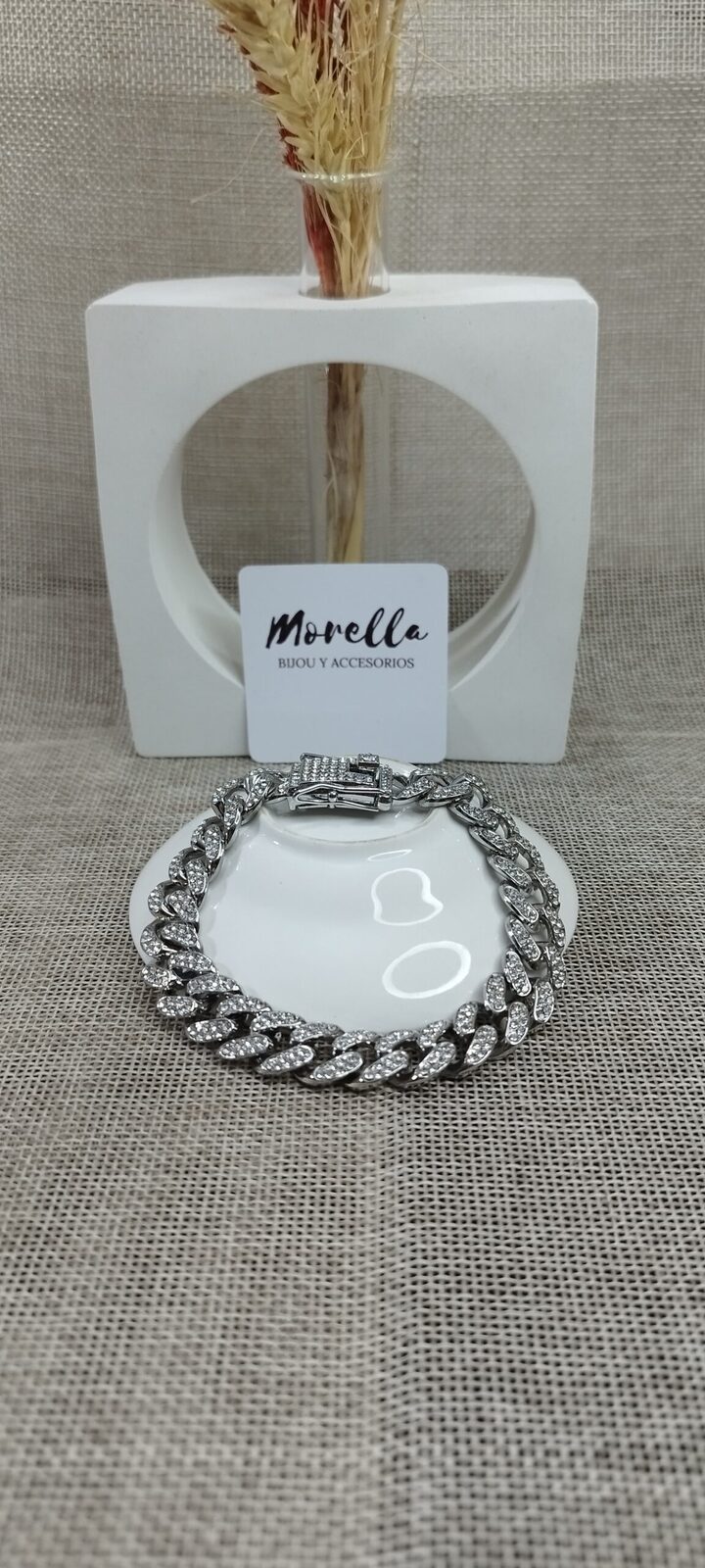 Pulsera cubana gruesa