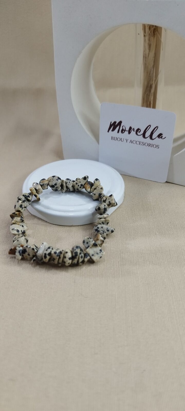 Pulsera Jaspe dálmata