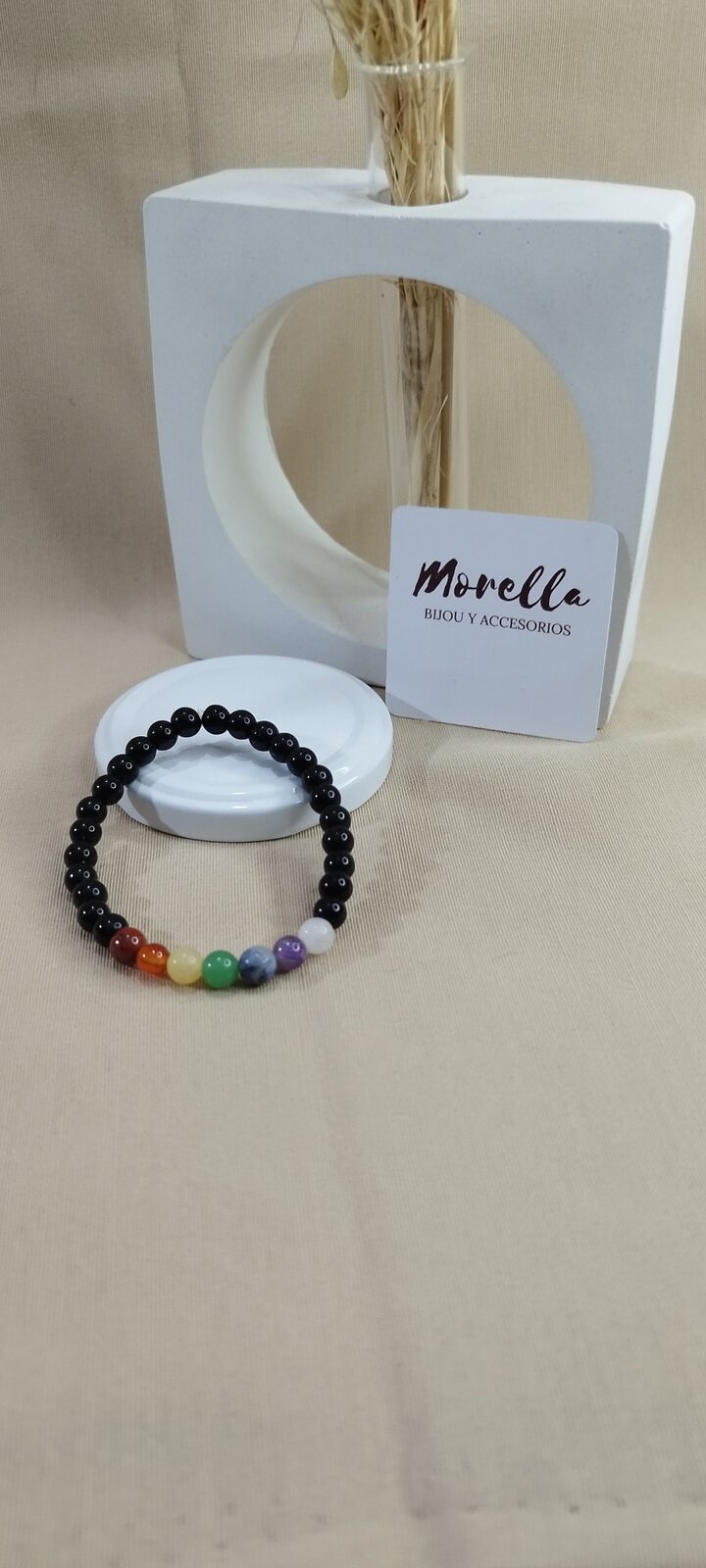 Pulsera 7 chakras 6 mm