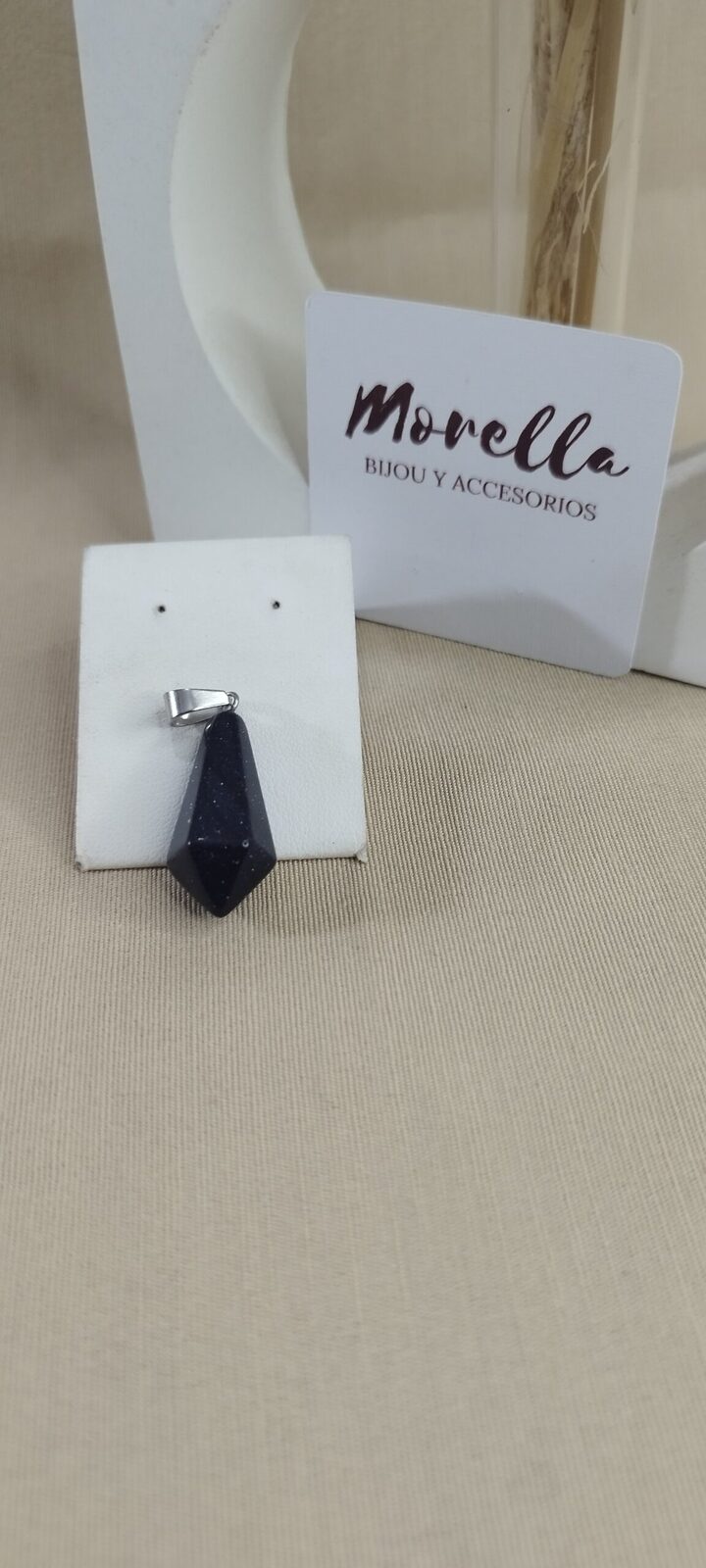 Dije en piedra lluvia de estrellas