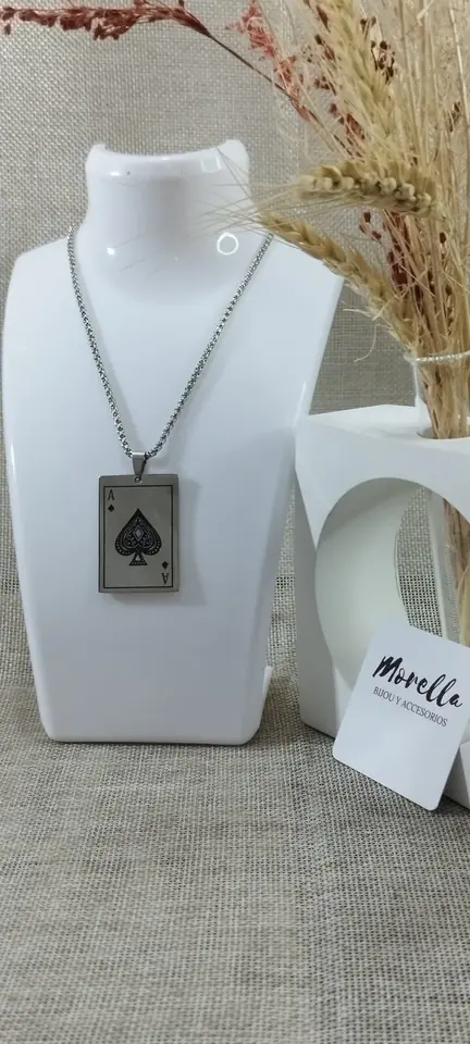 Cadena 3 mm con dije As
