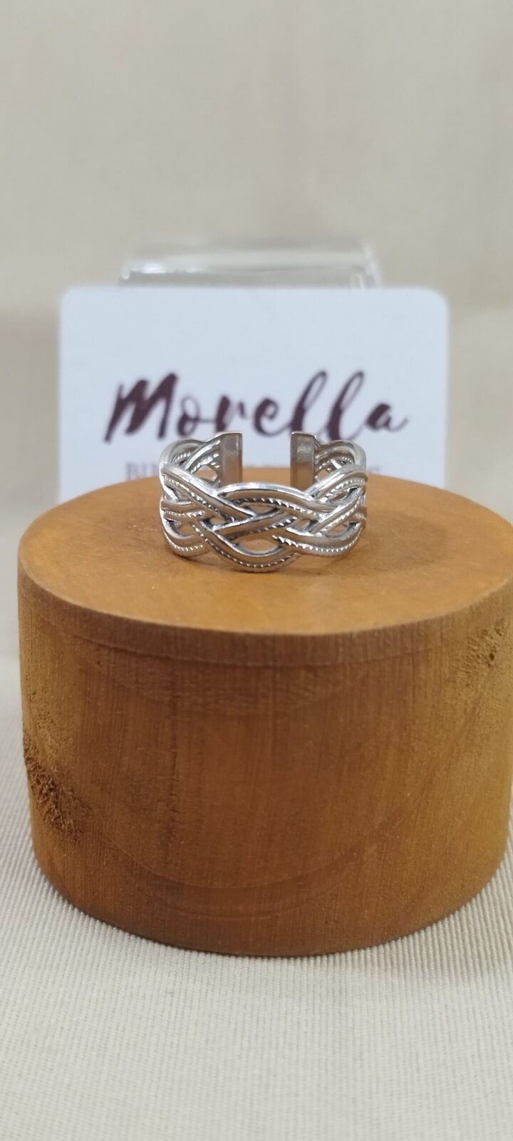 Anillo ajustable en acero quirúrgico