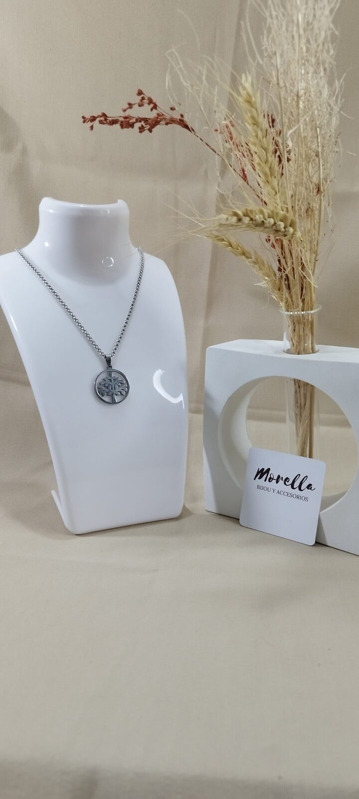 Cadena con dije Árbol de la vida