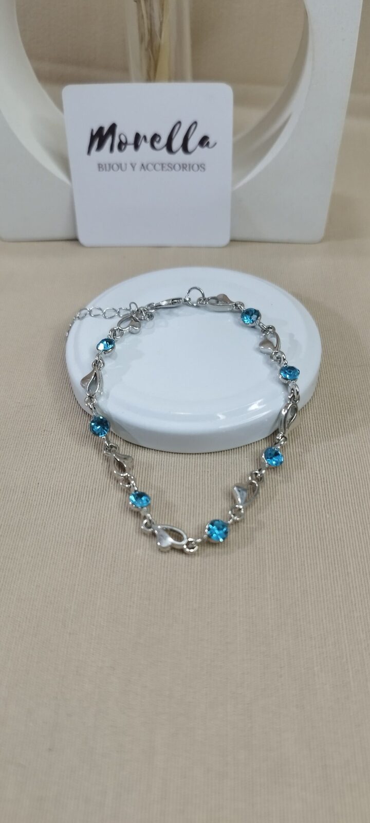 Pulsera celeste